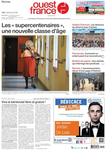 Ouest France (Rennes) - 24 4월 2024