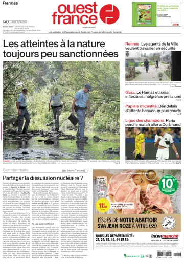 Ouest France (Rennes) - 02 5月 2024