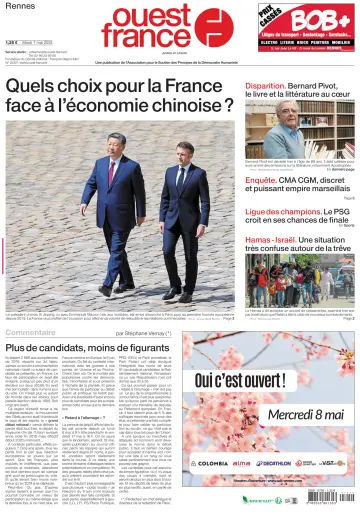 Ouest France (Rennes) - 07 5月 2024