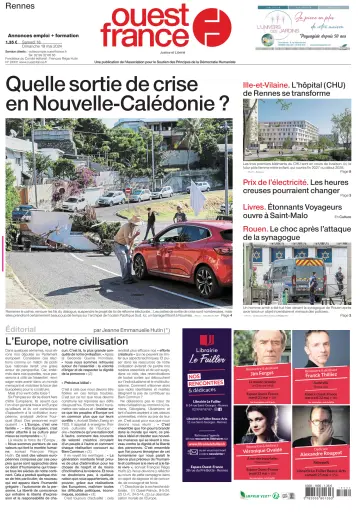 Ouest France (Rennes) - 18 May 2024