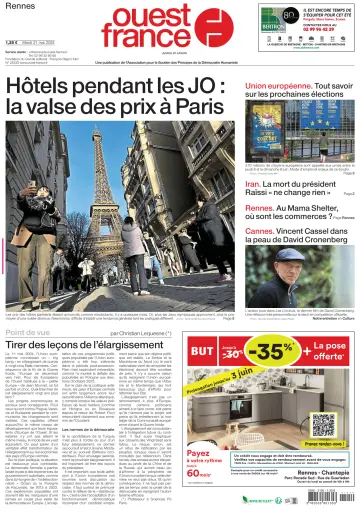 Ouest France (Rennes) - 21 Mai 2024