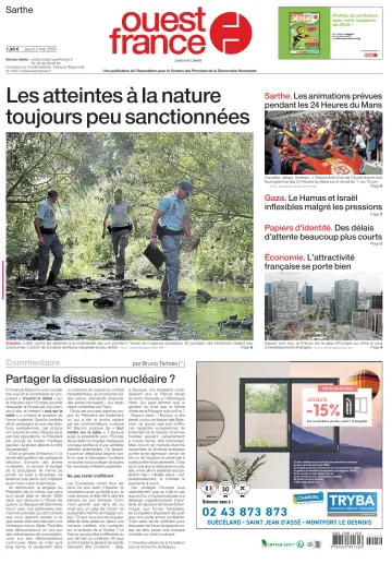 Ouest France (Sarthe) - 2 May 2024