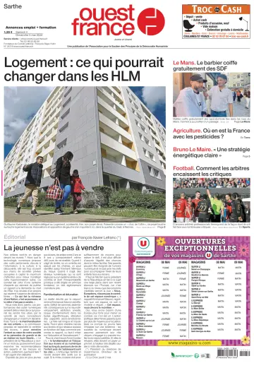 Ouest France (Sarthe) - 4 May 2024