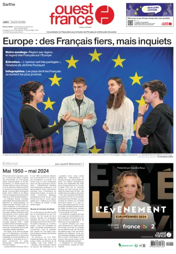 Ouest France (Sarthe) - 9 May 2024