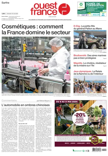 Ouest France (Sarthe) - 10 May 2024
