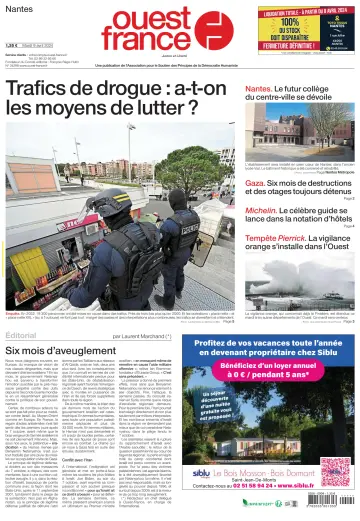 Ouest France (Nantes) - 09 4月 2024