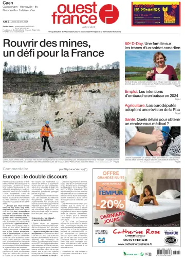 Ouest France (Caen-Vire) - 25 4월 2024
