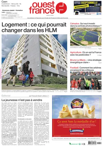 Ouest France (Caen-Vire) - 4 Ma 2024