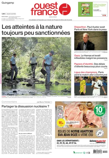 Ouest France (Guingamp) - 02 May 2024