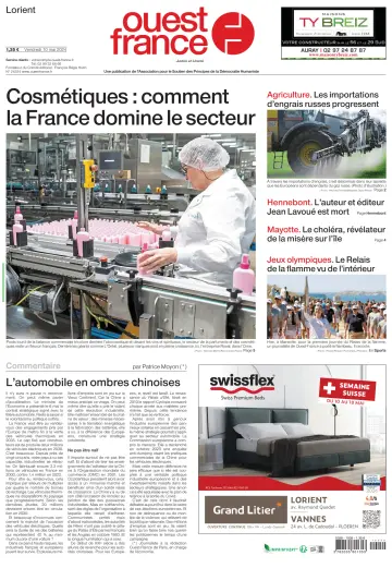 Ouest France (Lorient) - 10 May 2024