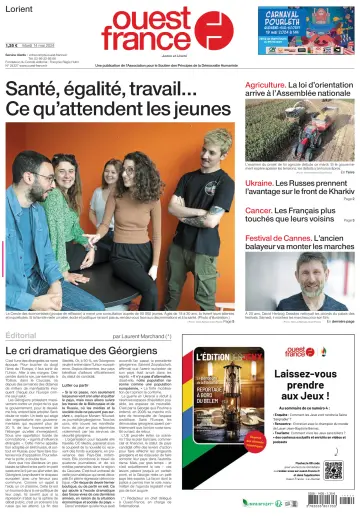 Ouest France (Lorient) - 14 May 2024