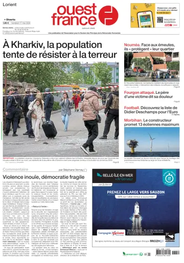 Ouest France (Lorient) - 17 May 2024