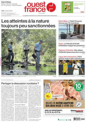 Ouest France (Saint-Malo) - 2 May 2024