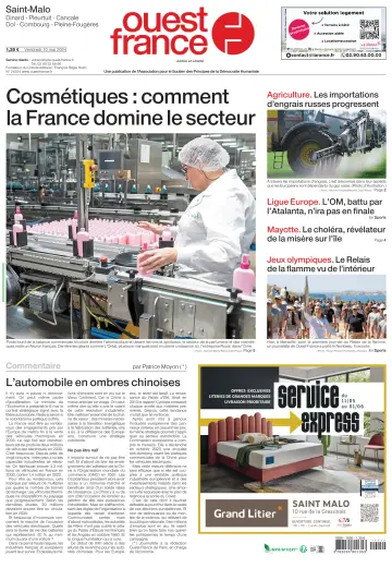 Ouest France (Saint-Malo) - 10 May 2024
