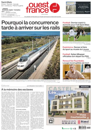 Ouest France (Saint-Malo) - 11 May 2024