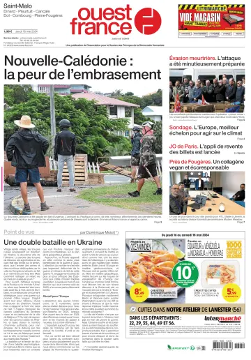 Ouest France (Saint-Malo) - 16 May 2024