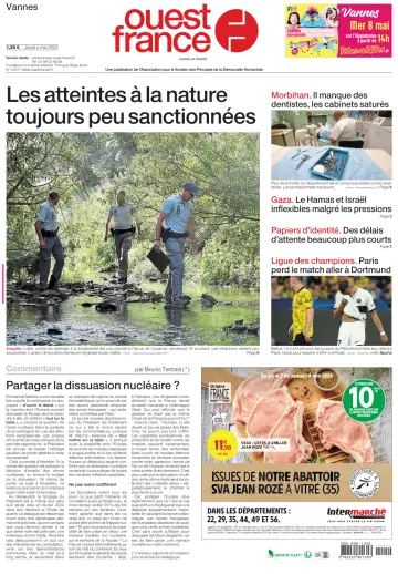 Ouest France (Vannes) - 02 5월 2024