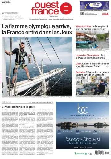 Ouest France (Vannes) - 08 May 2024