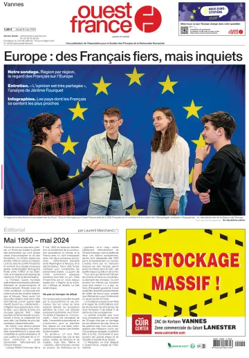 Ouest France (Vannes) - 09 май 2024