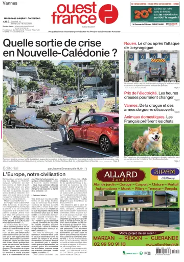 Ouest France (Vannes) - 18 May 2024
