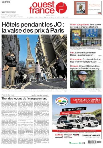 Ouest France (Vannes) - 21 May 2024