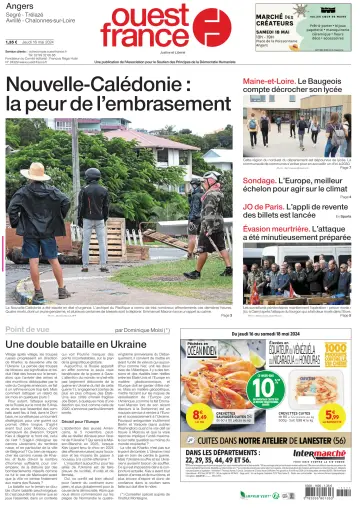 Ouest France (Angers / Segré) - 16 May 2024