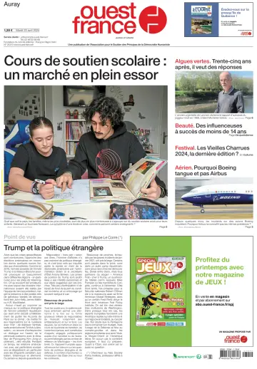 Ouest France (Auray) - 23 4月 2024