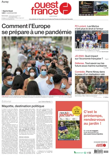 Ouest France (Auray) - 29 四月 2024