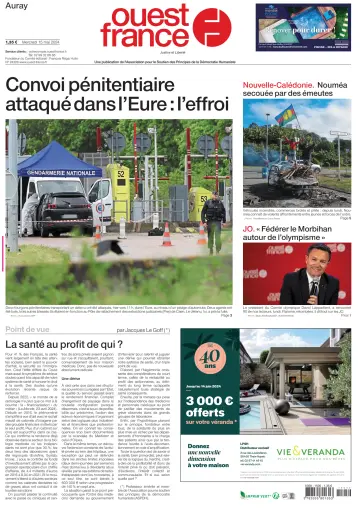 Ouest France (Auray) - 15 May 2024