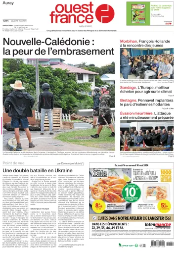Ouest France (Auray) - 16 май 2024