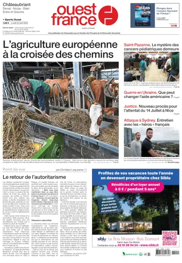 Ouest France (Châteaubriant) - 22 4月 2024