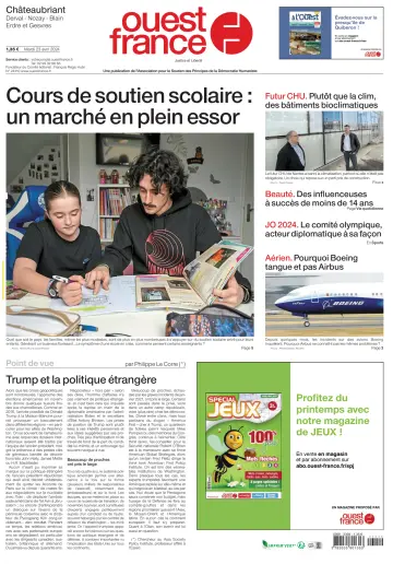 Ouest France (Châteaubriant) - 23 4月 2024
