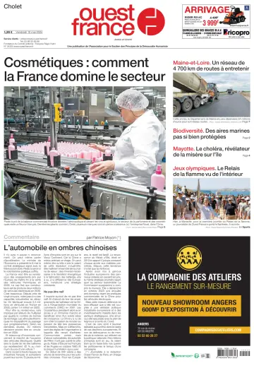 Ouest France (Cholet) - 10 May 2024