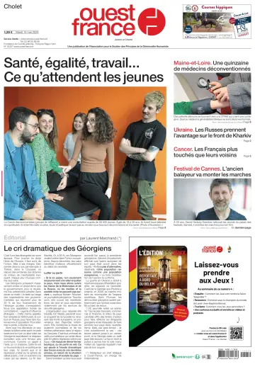 Ouest France (Cholet) - 14 May 2024