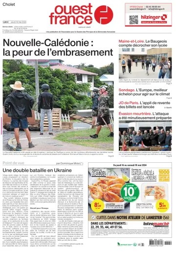 Ouest France (Cholet) - 16 май 2024