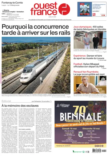Ouest France (Fontenay-le-Comte / Luçon) - 11 май 2024