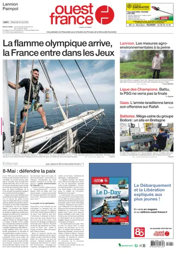 Ouest-France (Lannion, Paimpol) - 08 mayo 2024