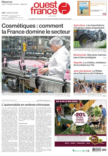 Ouest France (Mayenne) - 10 May 2024
