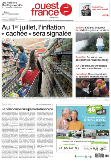 Ouest France (Les Herbiers / Montaigu) - 19 4月 2024