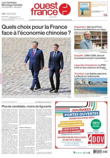 Ouest France (Les Herbiers / Montaigu) - 7 May 2024