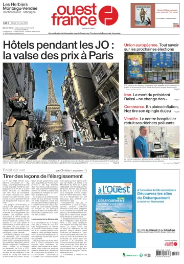 Ouest France (Les Herbiers / Montaigu) - 21 mayo 2024