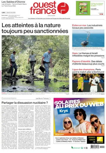 Ouest France (Les Sables-d'Olonne) - 02 maio 2024