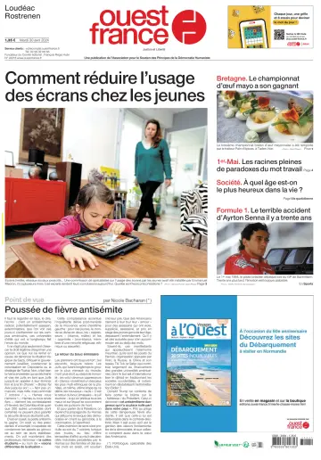 Ouest France (Loudéac / Rostrenen) - 30 4月 2024