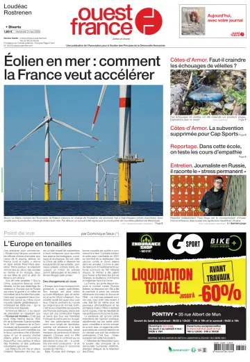 Ouest France (Loudéac / Rostrenen) - 3 May 2024