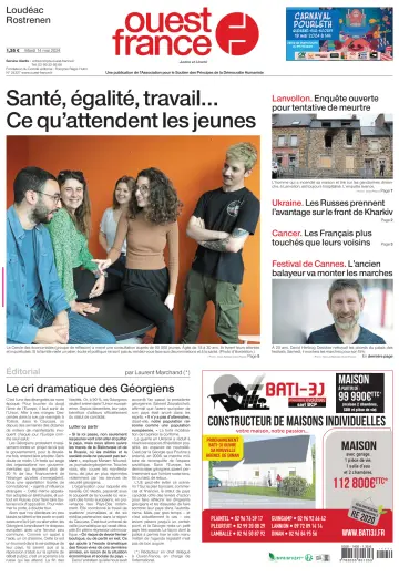 Ouest France (Loudéac / Rostrenen) - 14 May 2024
