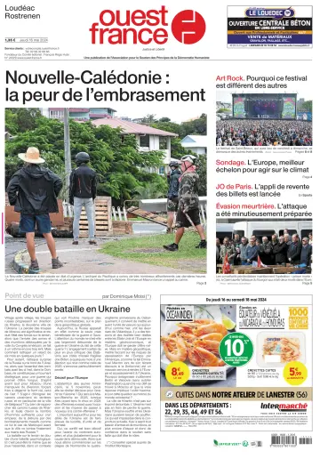 Ouest France (Loudéac / Rostrenen) - 16 maio 2024