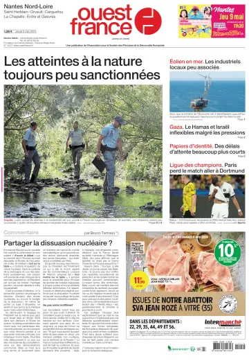 Ouest France (Nantes / Nord-Loire) - 2 May 2024