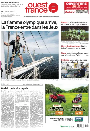 Ouest France (Nantes / Nord-Loire) - 08 mayo 2024