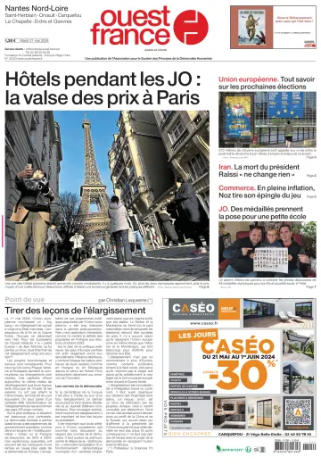 Ouest France (Nantes / Nord-Loire) - 21 mayo 2024
