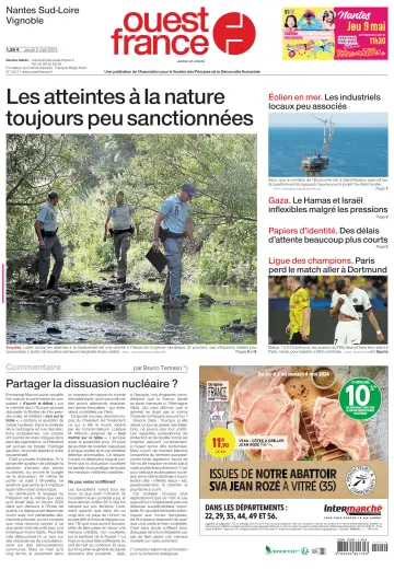 Ouest France (Nantes / Sud-Loire / Vignoble) - 02 май 2024